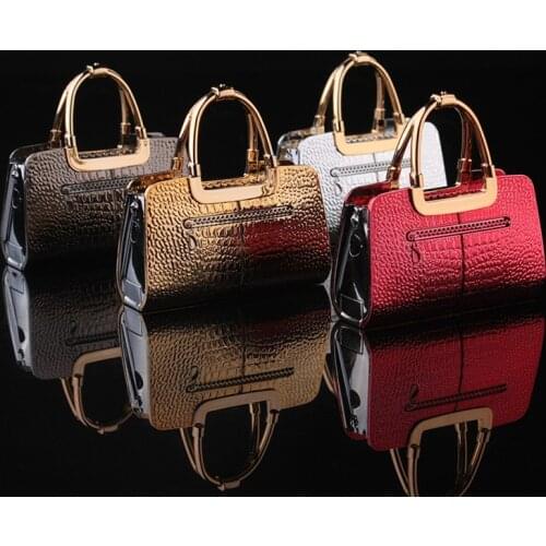 Compact Creative Ladies Handbag Lighter Butane Gas Free Fire Lighter Inflatable Pocket Cigar Cigarette Lighter Gadgets For Man