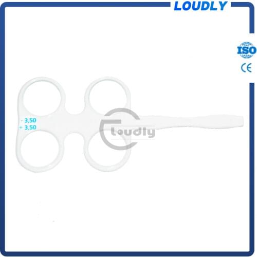 Loudly brand Optical product Cylinder Trial Lens with metal color rim