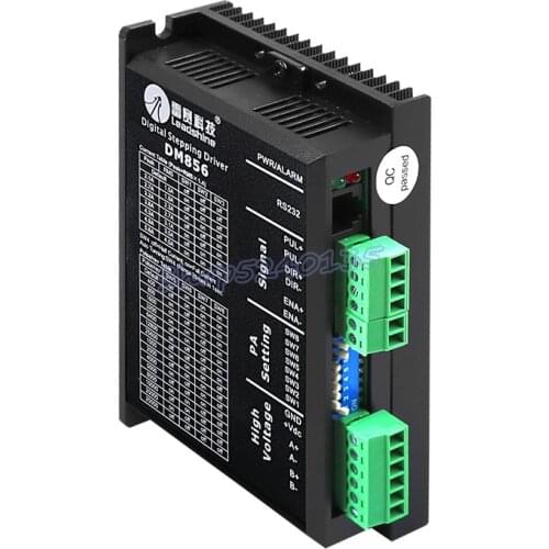 New Original DM856 2-phase Digital Stepper Motor Driver 57/86 Stepper DC Motor Driver 20-80VDC