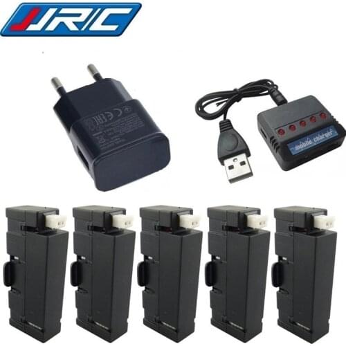 Original JJRC H37Mini Battery Charger Sets 3.7V 400mAh Lipo Battery for RC Quadcopter Spare Parts for H37 MiNi Helicopter 25c EU