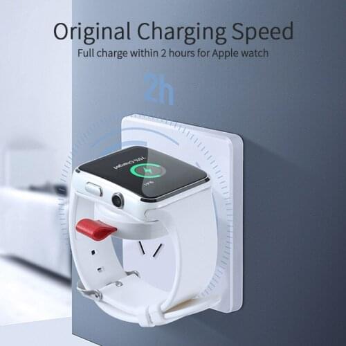 Portable Fast Charger For Apple Watch Series 4 3 2 1 Dock Adapter Charging Charger Smart Watch Wireless Charging Base