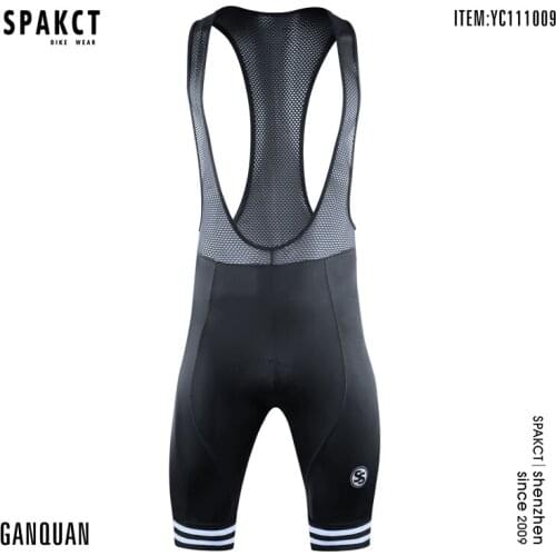 Spakct Cycling Bib Shorts Men Women Bicycle Bibs Tights Padded Pants Cycling Jersey Clothing Summer Spring Automn