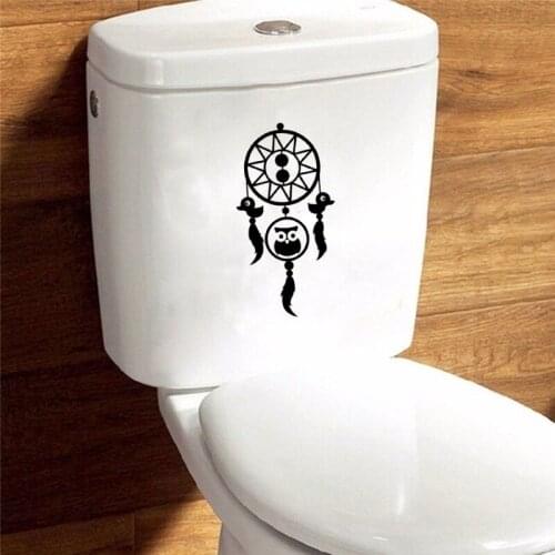 Dream Catcher Fashion Bathroom Vinyl Toilet Stickers Wall Decals Vinyl 6WS0119