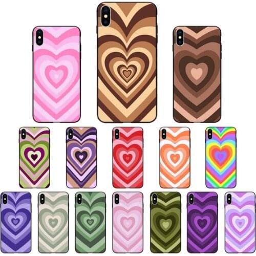 Yinuoda Latte Love Coffee Heart Phone Cases for iphone 11 12 Mini Pro Max X XS MAX 6 6s 7 8 Plus 5 5S 5SE XR SE2020