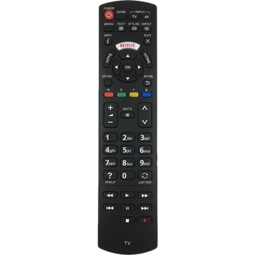 Replacement for Panasonic Viera HD LED Plasma TV Netflix Home Audio Remote Control N2QAYB001008 Fernbedienung