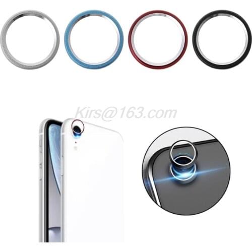 Rear Lens Protective Ring Bumper Cover Camera Len Screen Protector Case Metal for Apple iPhone XR