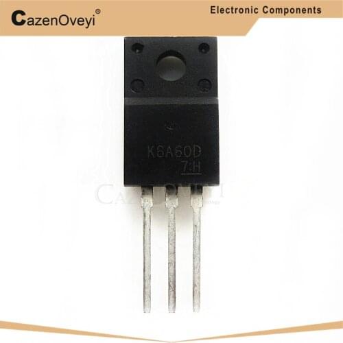 10pcs/lot K6A60D TK6A60D TO-220F 600V 6A In Stock