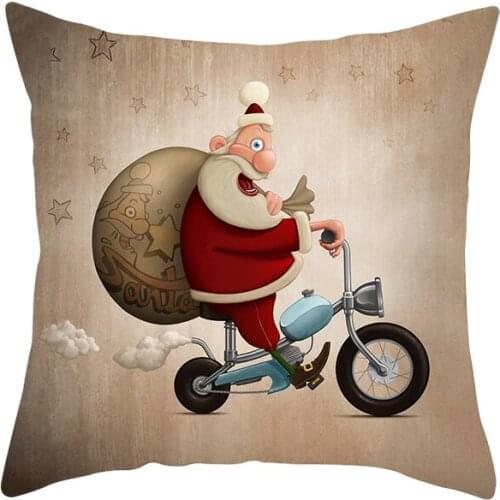 18 x 18 Inch Merry Christmas Xmas Designed Throw Pillow Case Cover Cushion Decor