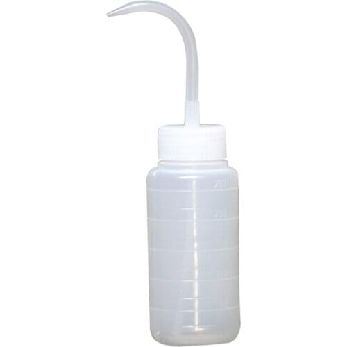 YILONG 5PCS Tattoo Ink Bottle White Twist Cap Empty Plastic Tattoo Ink Pigment Clear Bottle Supply 1000964