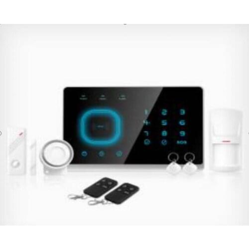 99 RFID cards GSM Alarm system with APP and RFID tags Home Security Alarm Sensor