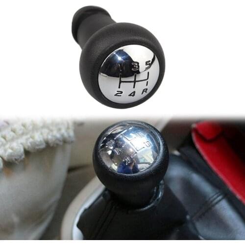 Auto 5 Speed Manual Car Gear Head Shift Knob Handball,for Peugeot 106 206 306 406 107 207 307 407