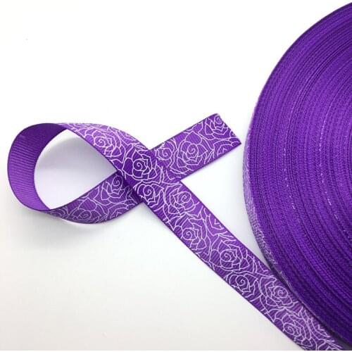 Free Shipping 5 Yards 3/4'' 20mm Wide Printed Grosgrain Ribbon Hair Bow/Christmas/wedding DIY Sewing ,#AD32