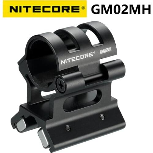 NITECORE GM02MH Quick Detach Magnetic Barrel Mount for Flashlights Suitable for NITECORE SRT7GT MH40GTR MH12GTS P12GTS
