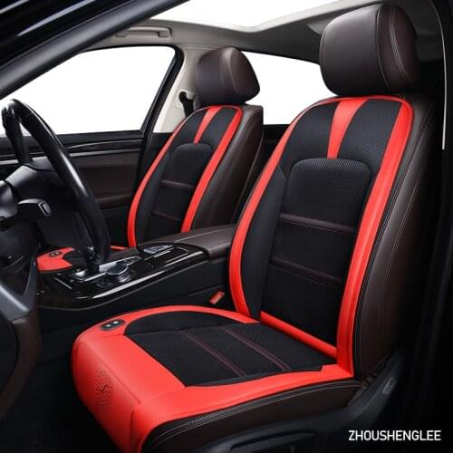 ZHOUSHENGLEE12V Seat ventilation 1pc car seat cover for Chevrolet all models aveo lacetti sonic spark equinox Cruze Epica Malibu