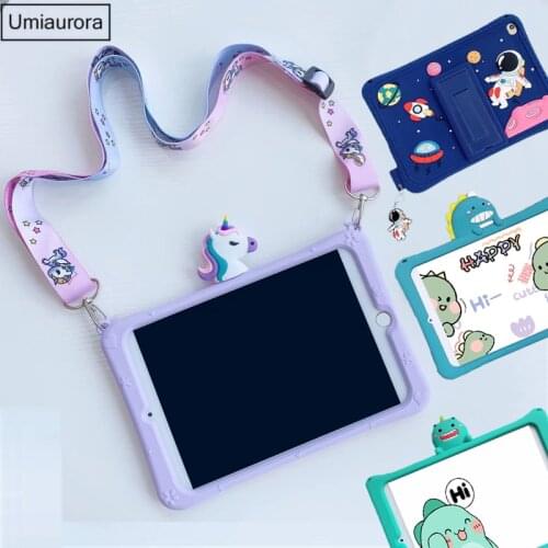 Kids Cartoon Case For iPad 8 10.2 7th 2019 Tablet Cover For iPad Mini 5 Pro Air 2 3 4 10.9 11 2020 Cute Case for IPad 6 9.7 2018