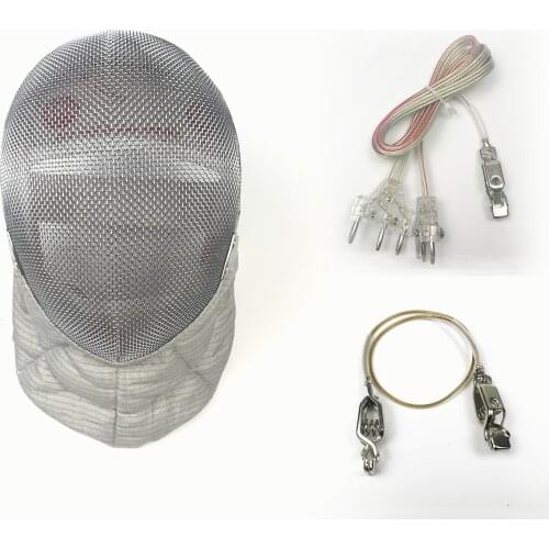 Fencing mask, sabre mask and mask cord, sabre body cord, fencing gears