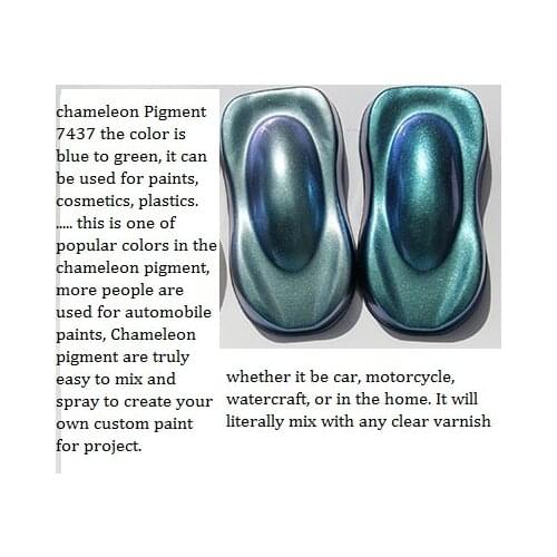 Chameleon Pigment color travel, color changing for paint, coating, cosmetics, plastics