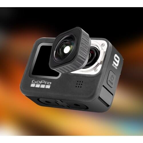 HERO 9 Ultra Wide Angle 155 Degree Replacement Lens Cap for Gopro 9 Action Camera