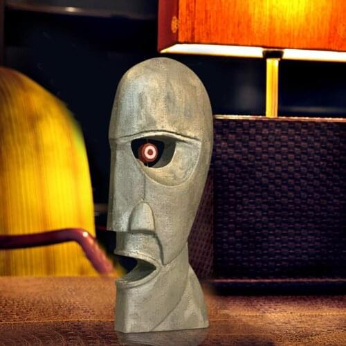 Hot The Division Bell Metal Heads Fridge Magnet Resin Crafts Resin Statue Home Decoration Desk Accessories Gifts Dropshipping