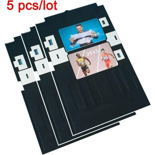 5 PCS Inkjet ID Card Tray for Epson T50 l800 R290 R330 R390 R330 L801 Px800FW Px665 px660 RX680, R260, R265, R270, R280, R285