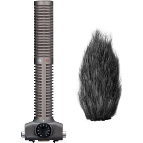 ZOOM SSH6 SSH-6 stereo shotgun microphone long gun mic handy recorder microphone for Q8/H5/H6/DSLR video camera interview