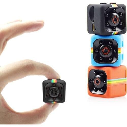 Mini Camera For Home Security System Mini Camera 1080p SQ11 Motion Detection Outdoor Sport Aerial Photography Mini Camera