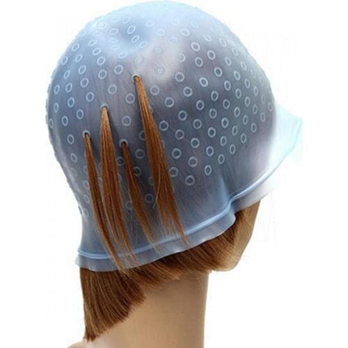 Silicon Hair Dye Cap Hairdressing Products Beauty Salon Professional Accessories For Hairdressers Colorations