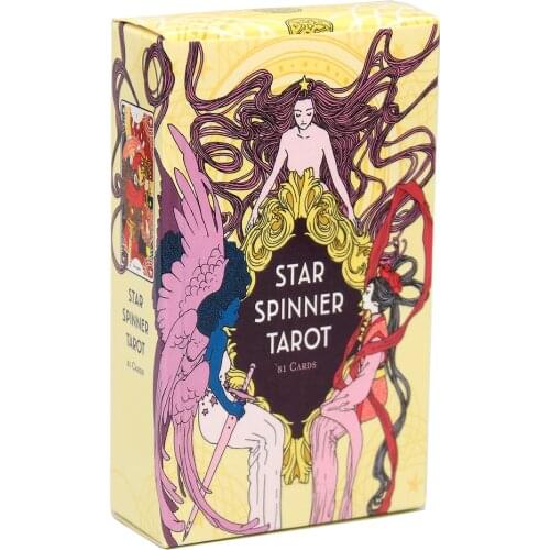 Star Spinner Tarot 81 Full-Color Cards Inclusive Diverse LGBTQ Deck of Tarot Cards Modern Version of Classic Tarot Mysticism