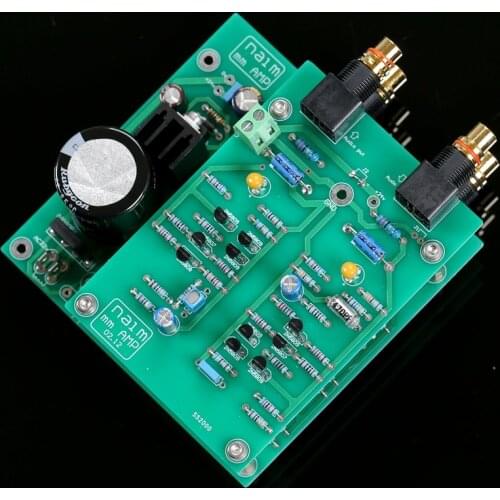Assembled Hifi MM Stereo Phono Amplifier With DC24V Power Supply Board Base On Naim Phono Circuit