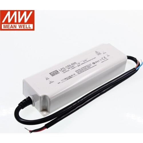 LPC-150-700 MEAN WELL Switching Power Supply 700mA 107~215V DC 150W IP67 waterproof Meanwell LED driver 220VAC Transformer