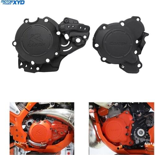 Motorcycle Clutch Protector Ignition Guard Cover For KTM EXC SX XC XC-W 250 300 For Husqvarna TE 250i TE 300i 2020-2021