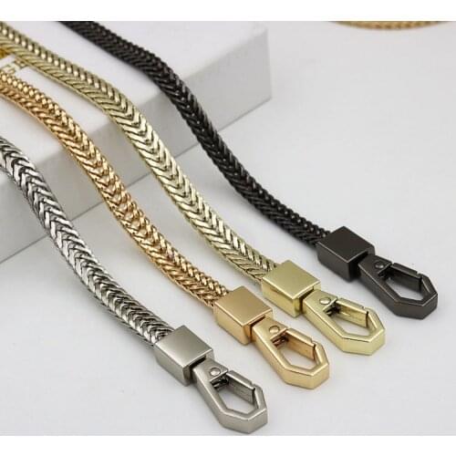 120cm Metal Purse Chain Strap Handle Handle Replacement For Handbag Shoulder Bag 4 Color DIY Accessories