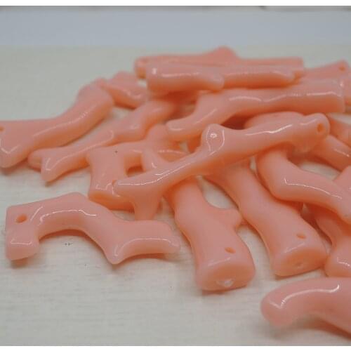 10pcs/lot new creative pink irregular acrylic beads geometric connectors for diy earrings hanging hair jewelry accessories