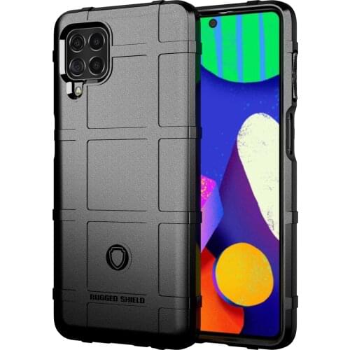 Case for Galalaxy F62 SM-E625F Heavy Duty Armor Rugged Shield Shockproof Soft TPU Cover for Samsung Galaxy M62 SM-M625F Couqe