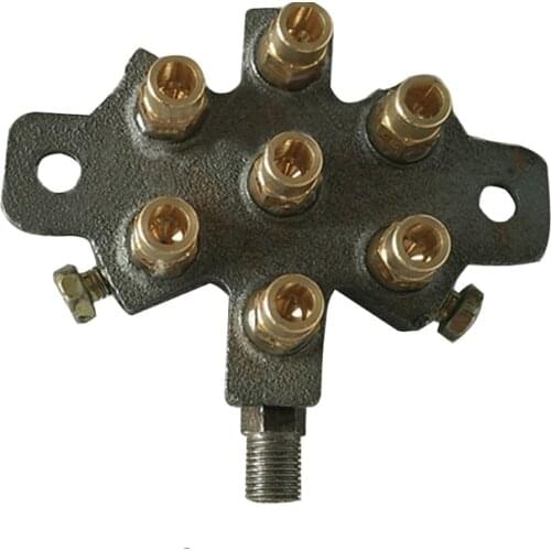 Cast Iron Burner for stove natural gas liquefied oven stove kitchen propane portable gas jet burner stove 4/7 hole 1pc