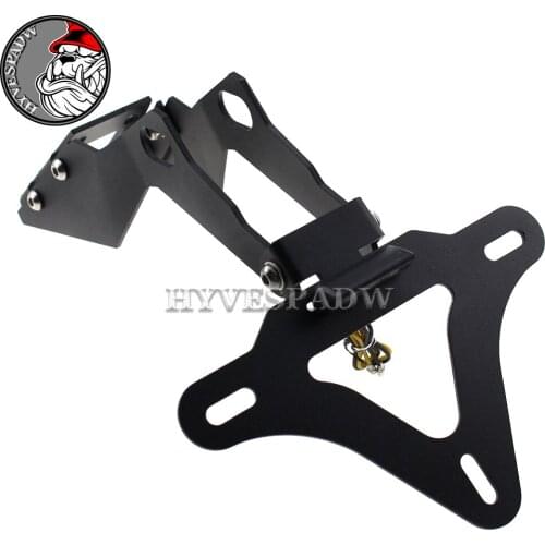 Tail Tidy License Plate Holder Mount Bracket For Honda CBR250RR 2017-2020 Motorcycle Fender Eliminator Number Plate LED Light