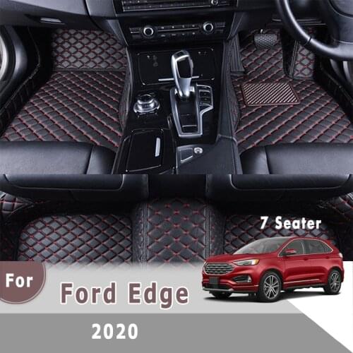 RHD Carpets For Ford Edge 2020 (7 seats) Car Floor Mats Auto Interior Covers Pads Accessories Automobiles Rugs Foot Protect