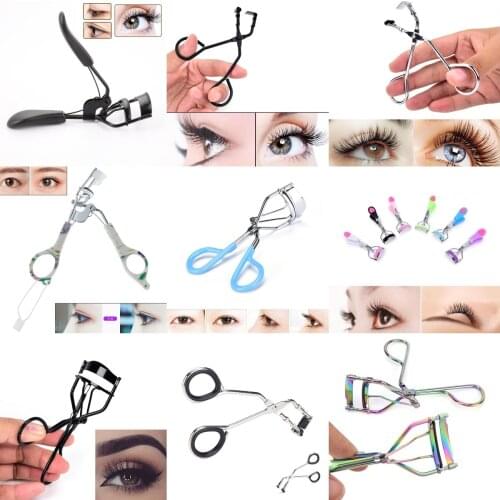 Mini Details Part of Eye Lash Curling Applicator Stainless Steel Eyelash Curler Natural Curly Tweezers Cosmetic Clip Makeup Tool