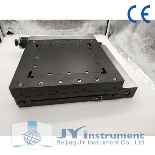 Motorized XY Integrated Linear Stage, XY Travel Range 100*100mm