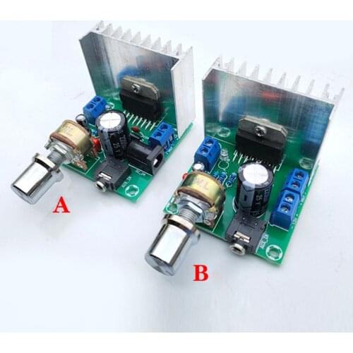 TDA7297 Digital Amplifier Board DC 12V 2 x 15W 2.0 Dual Channel Low Noise Stereo Module High Power Wide Frequency A/B