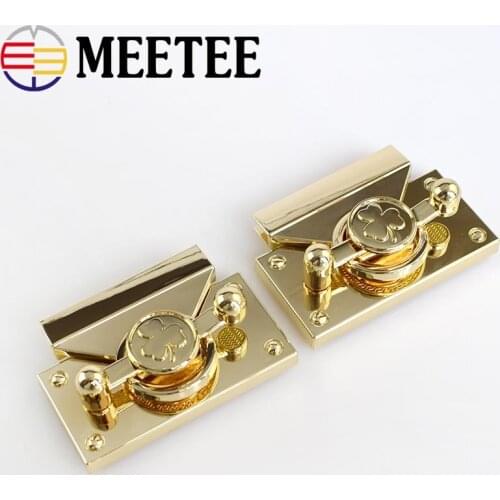 70x34mm Women Bag Metal Buckle Handbag Twist Turn Lock Snap Bag Clasp Closure Lock DIY Craft Hardware Accessories