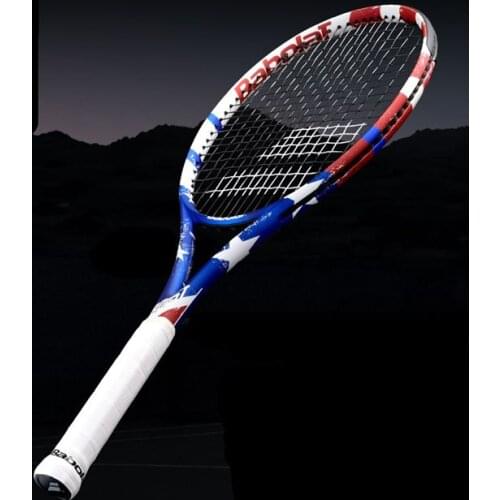 Proffisional Technical Type Carbon Fiber Tennis Rackets Training Advanced Nylon Wire Raqueta De Tenis Racket -40
