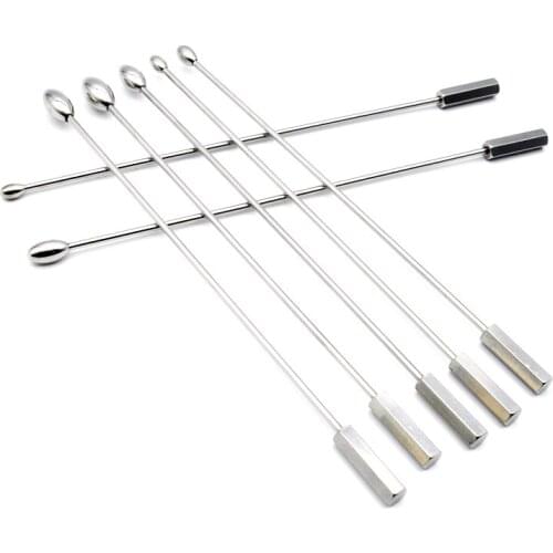 Manyjoy 6-12mm Stainless Steel Urethral Plug Sound Catheter Male Penis Plug Sounding Dilator Erotic Adult Sex Toys for Men