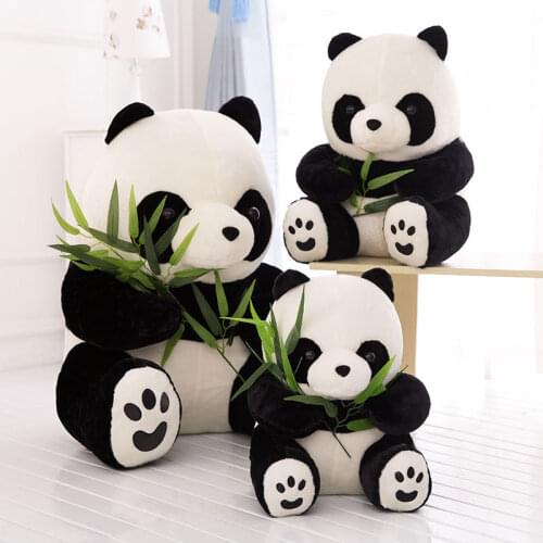 1PC Lovely Super Cute Stuffed Animal Soft Panda Plush Toy Birthday Christmas Gift Present Stuffed Toy for Kids Baby