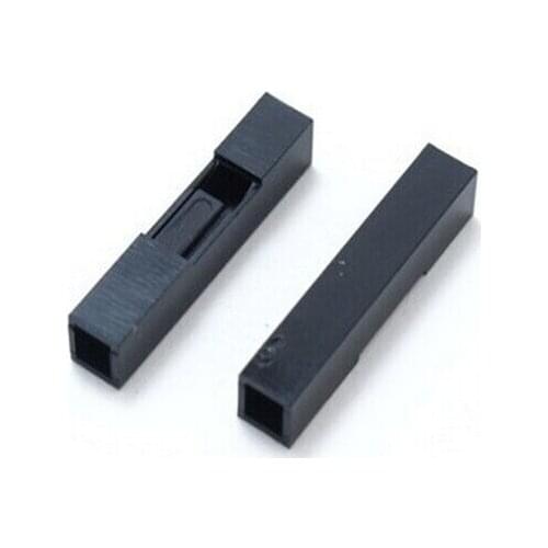 1000PCS/LOT 1P Dupont Jumper Wire Cable Housing Female Pin Connector 2.54mm Pitch