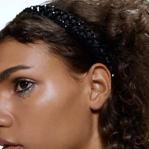 30pcs/lot DIY Simple Multi Baroque Style Mesh Beads Head Bands Knitting Grids HeadBands Hair Styling Tools Accessory HA1701