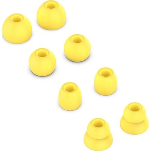 4 Pairs Soft Silicone Earbuds Earphone Ear Tips L M S Size Eartips Replacement Earplug Cover For Huawei FreeBuds 4i Ingenious