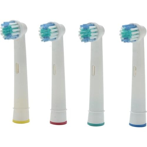 4pcs Brush Heads For Electric Toothbrush Fit Advance Power/Pro Health Precision Clean