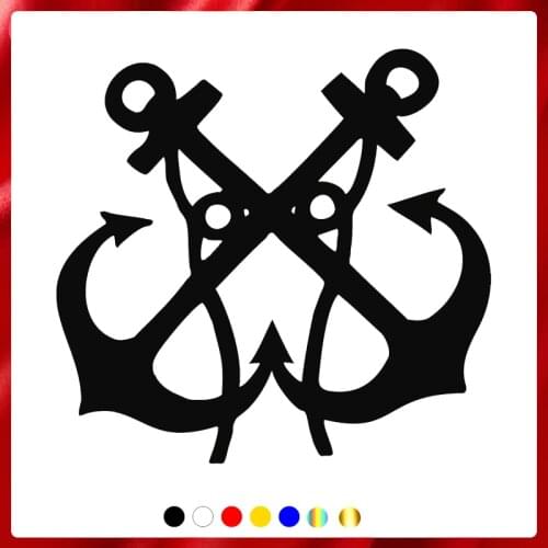 40528# Die-Cut Vinyl Decal Navy Car Sticker Waterproof Auto Decors on Car Body Bumper Rear Window