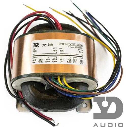 50W R-Core Shielded Transformer 18V+18V +12V for Audio Amplifier Preamps AMP DAC